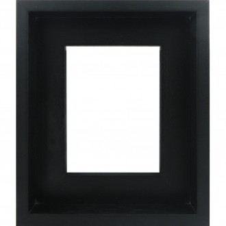 Inset L Shape Black